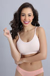 Zivame Unbound Padded Non Wired 3/4th Coverage Bralette (Pack of 2) - Multicolor — thumbnail 6